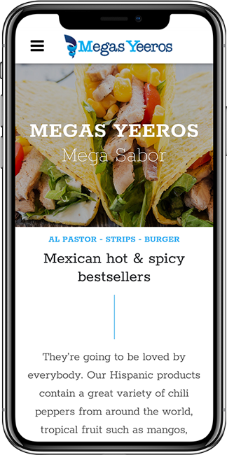 Megas Yeeros iphone screen 3